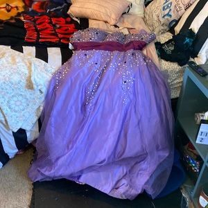 Nice purple dress